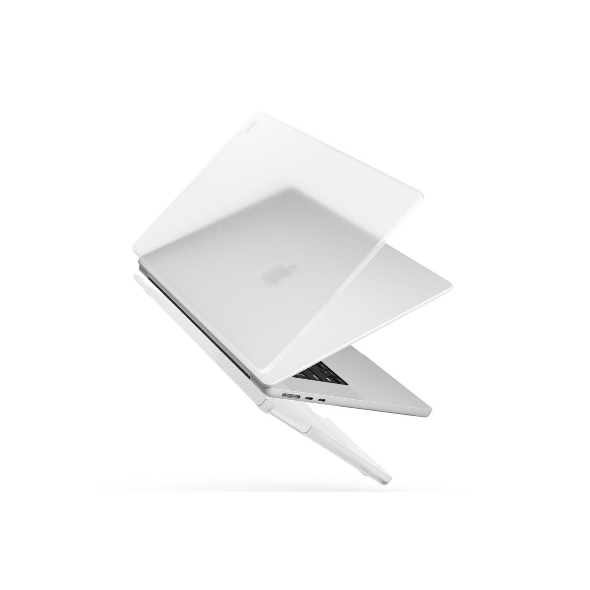 Uniq Apple Macbook Pro 16 (2021) Claro Mat Macbook Kapak